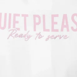 Clearance Ready To Serve T-Shirt Women - White, Pink Shirts