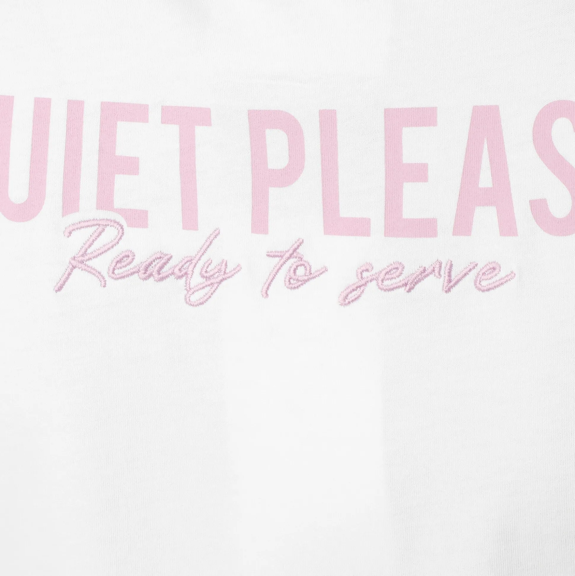 Clearance Ready To Serve T-Shirt Women - White, Pink Shirts