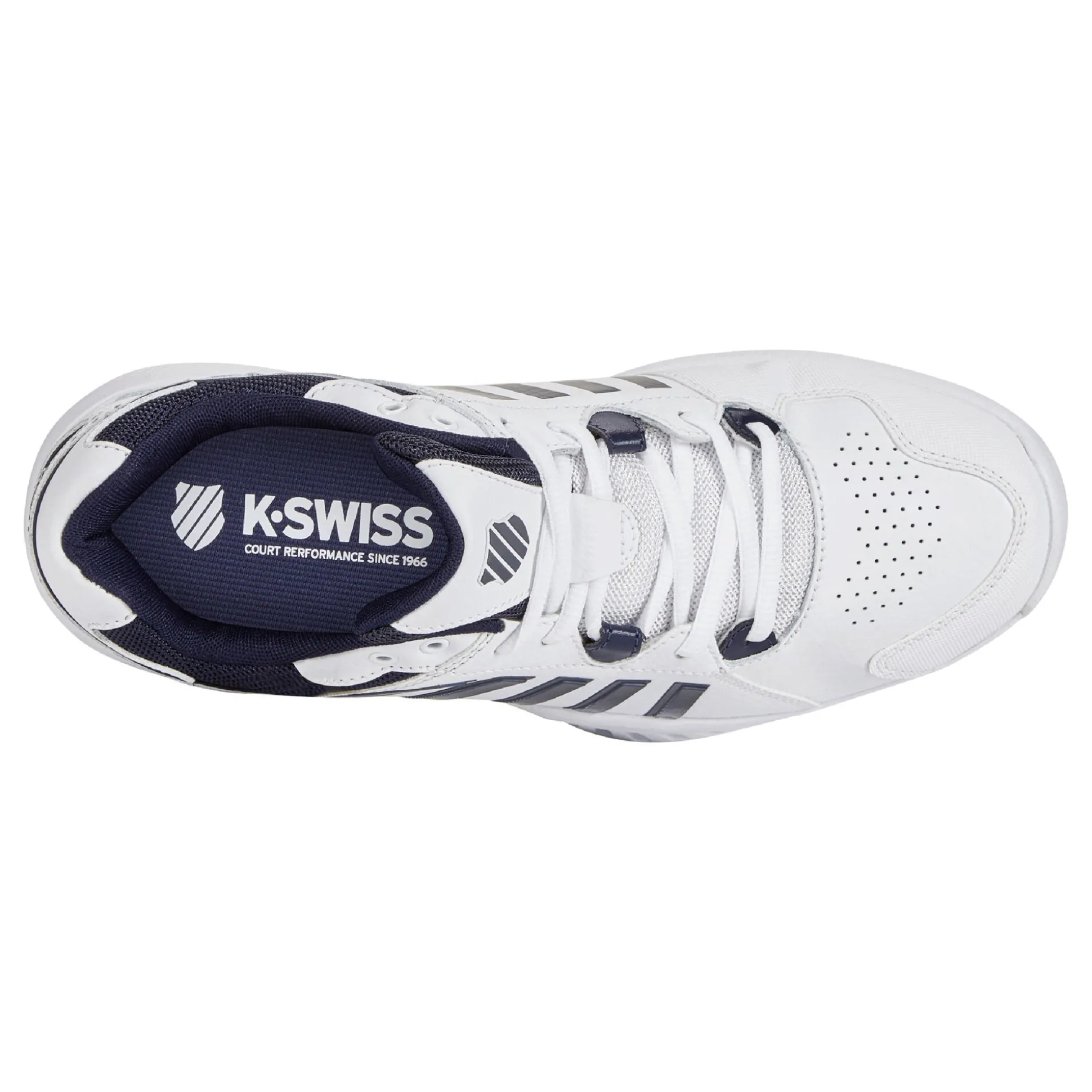 Store Receiver V Carpet Shoe Men - White, Dark Blue Carpet Shoes