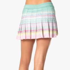 Cheap Retro Deco Skirt Women - Turquoise, Multicoloured Skirts