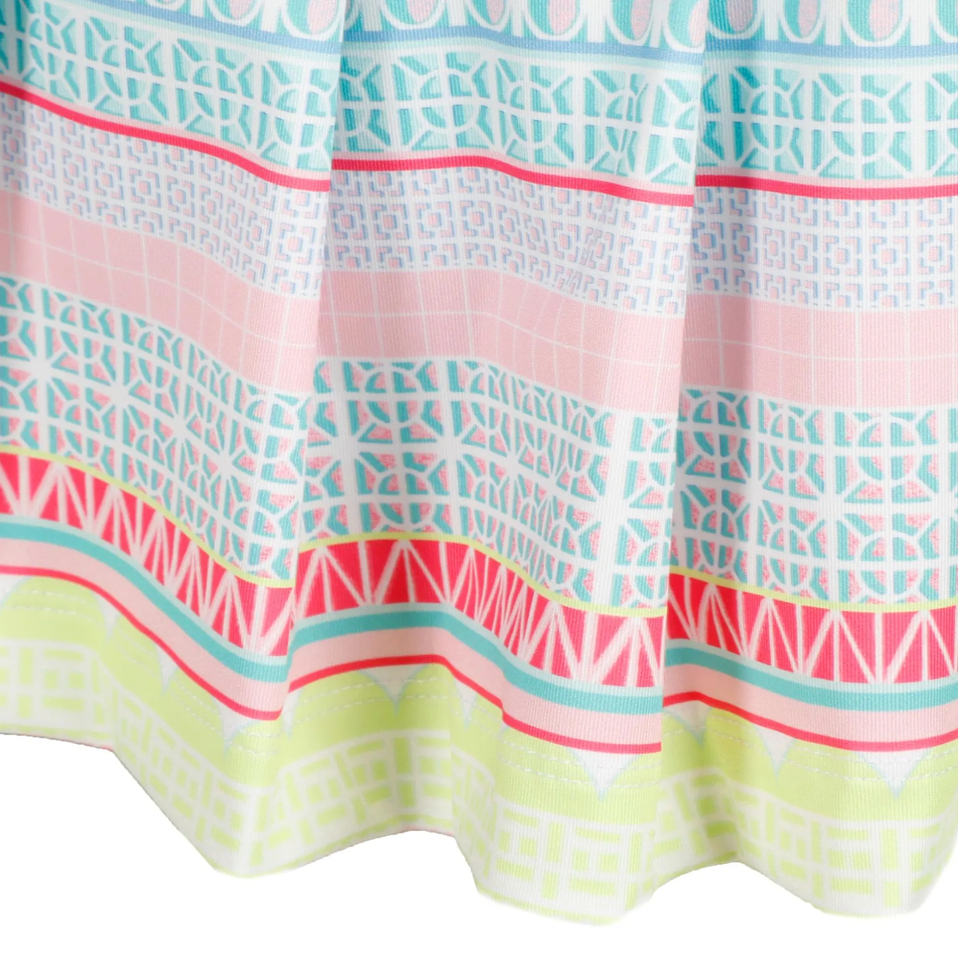 Cheap Retro Deco Skirt Women - Turquoise, Multicoloured Skirts