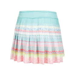 Cheap Retro Deco Skirt Women - Turquoise, Multicoloured Skirts