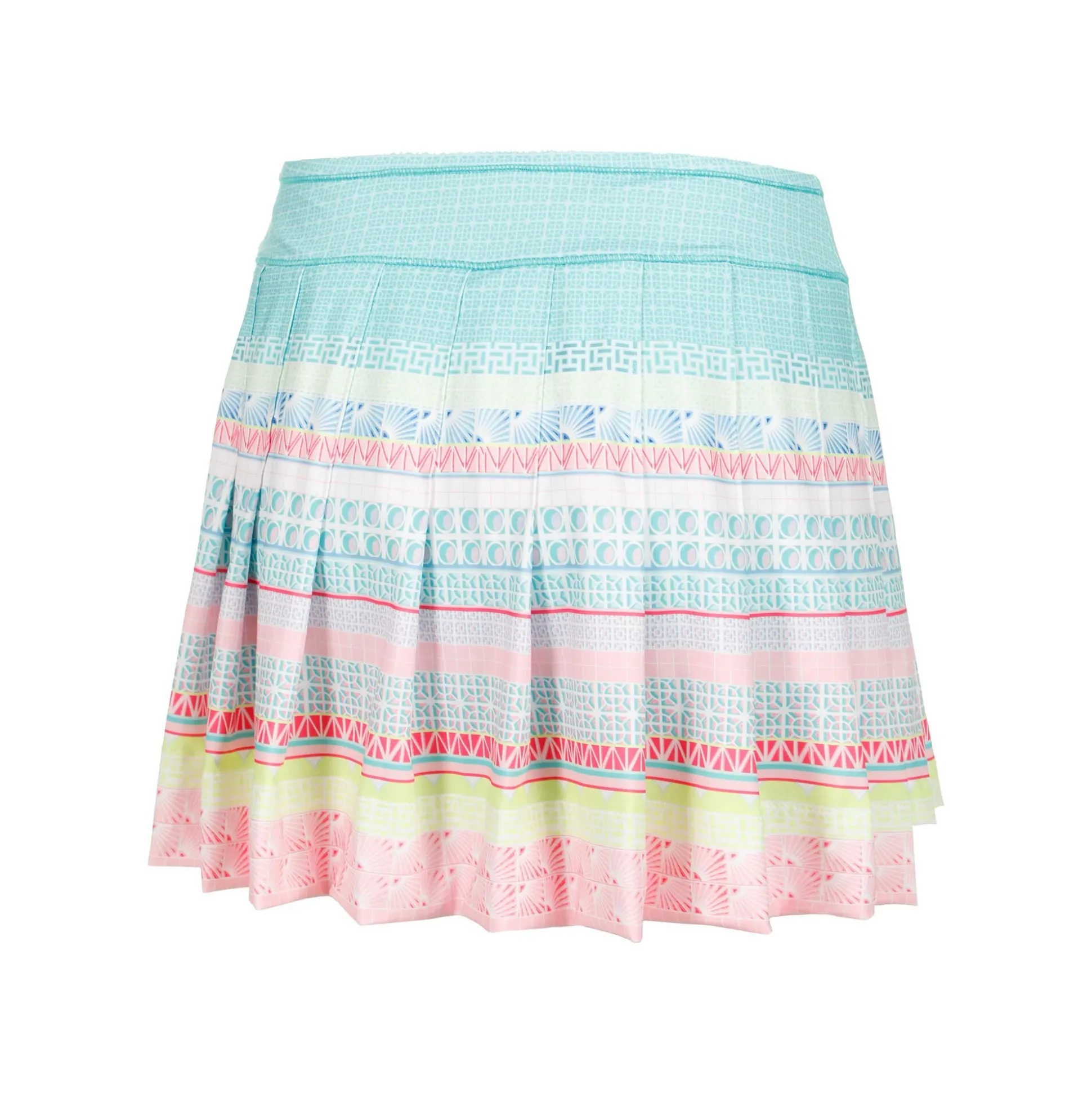 Cheap Retro Deco Skirt Women - Turquoise, Multicoloured Skirts