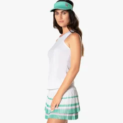 Shop Retro Deco Tank Top Women - White Tops