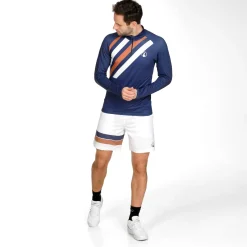 Online Retro Stripe Block Smash Shorts Men - Shorts