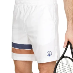 Online Retro Stripe Block Smash Shorts Men - Shorts