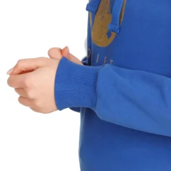 Cheap Retro Stripe Hoody Women - Blue, Multicoloured Hoodies & Sweaters