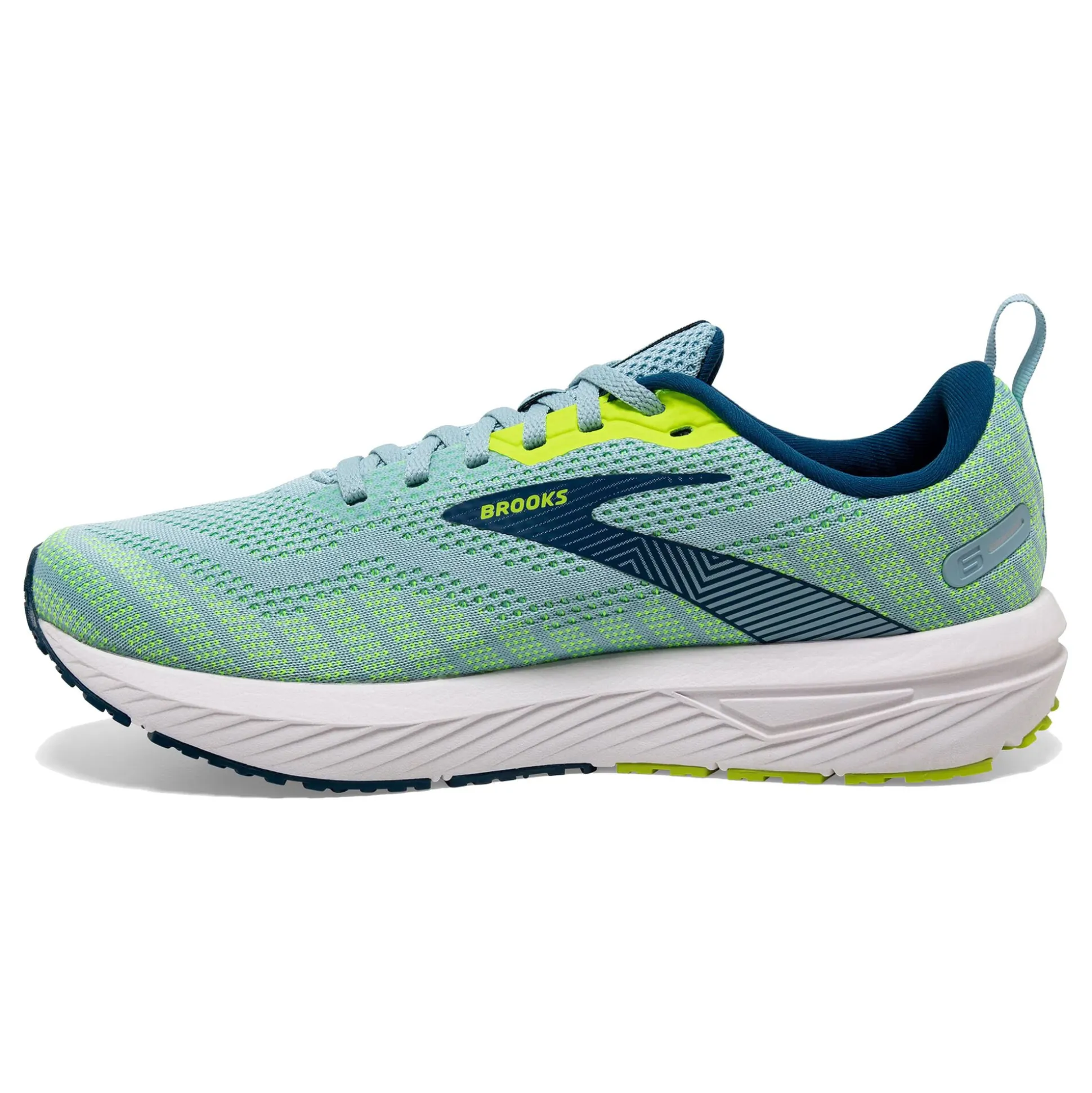 Cheap Revel 6 Neutral Running Shoe Men - Light Green, Blue Running Shoes