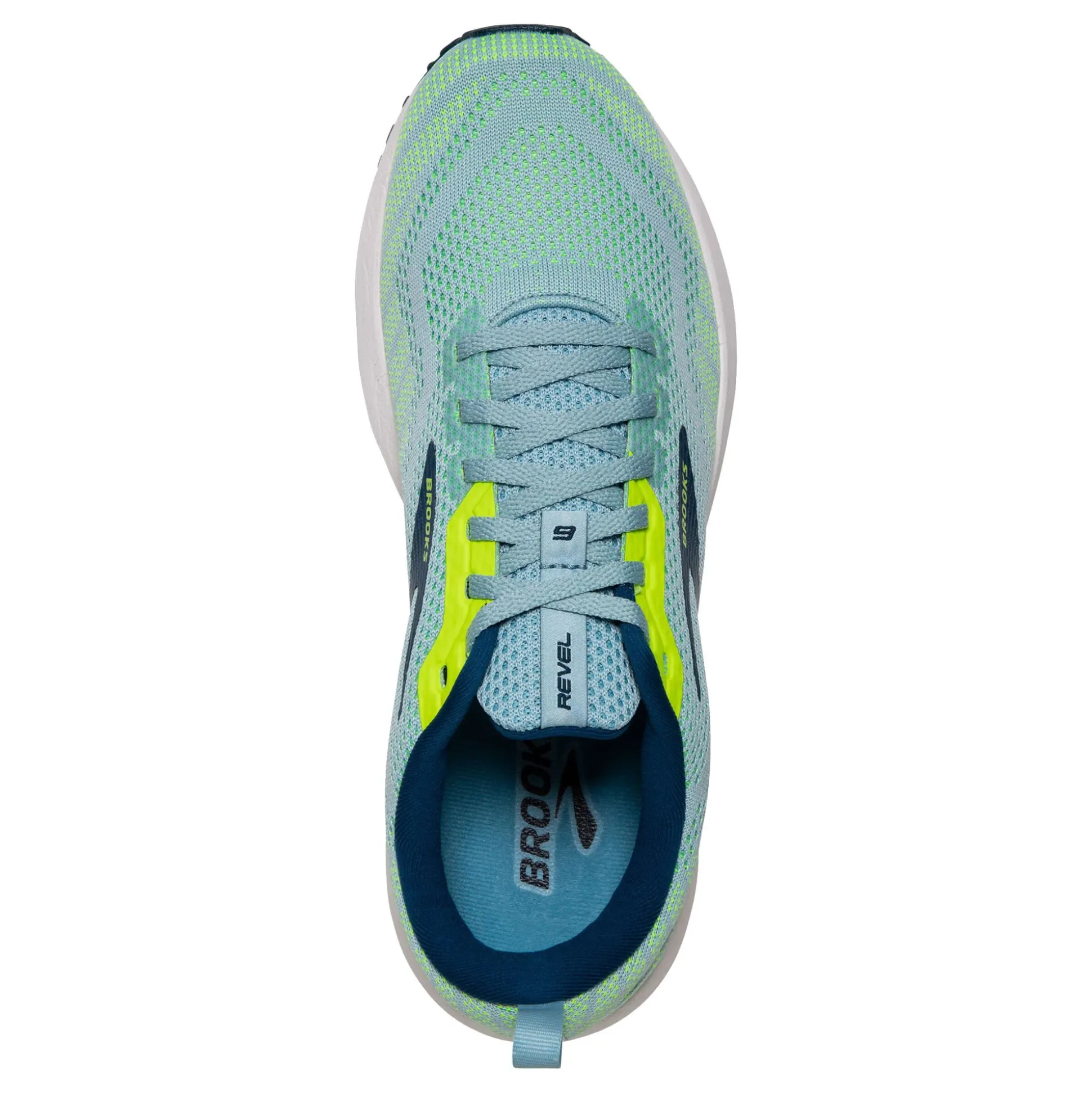 Cheap Revel 6 Neutral Running Shoe Men - Light Green, Blue Running Shoes
