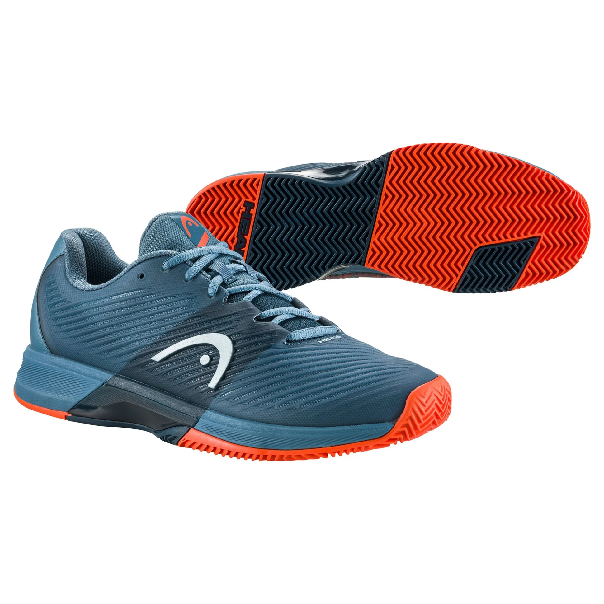 Store Revolt Pro 4.0 Clay Court Shoe Men - Blue, Orange Clay Court Shoes