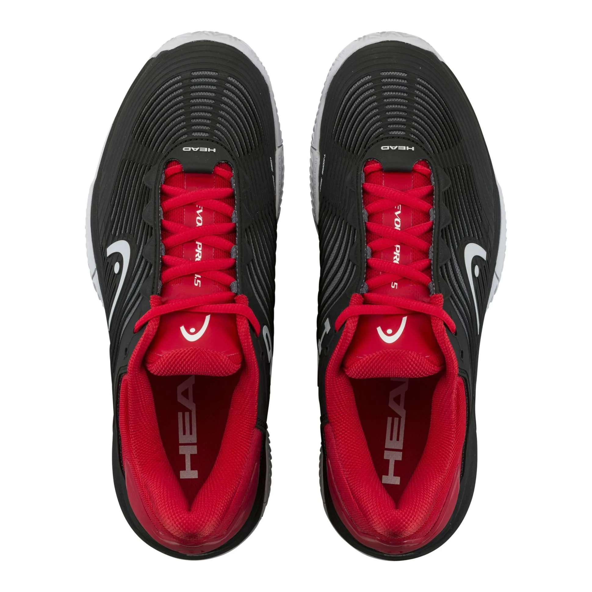 Shop Revolt Pro 4.5 Clay Court Shoe Men - Black, Red Clay Court Shoes