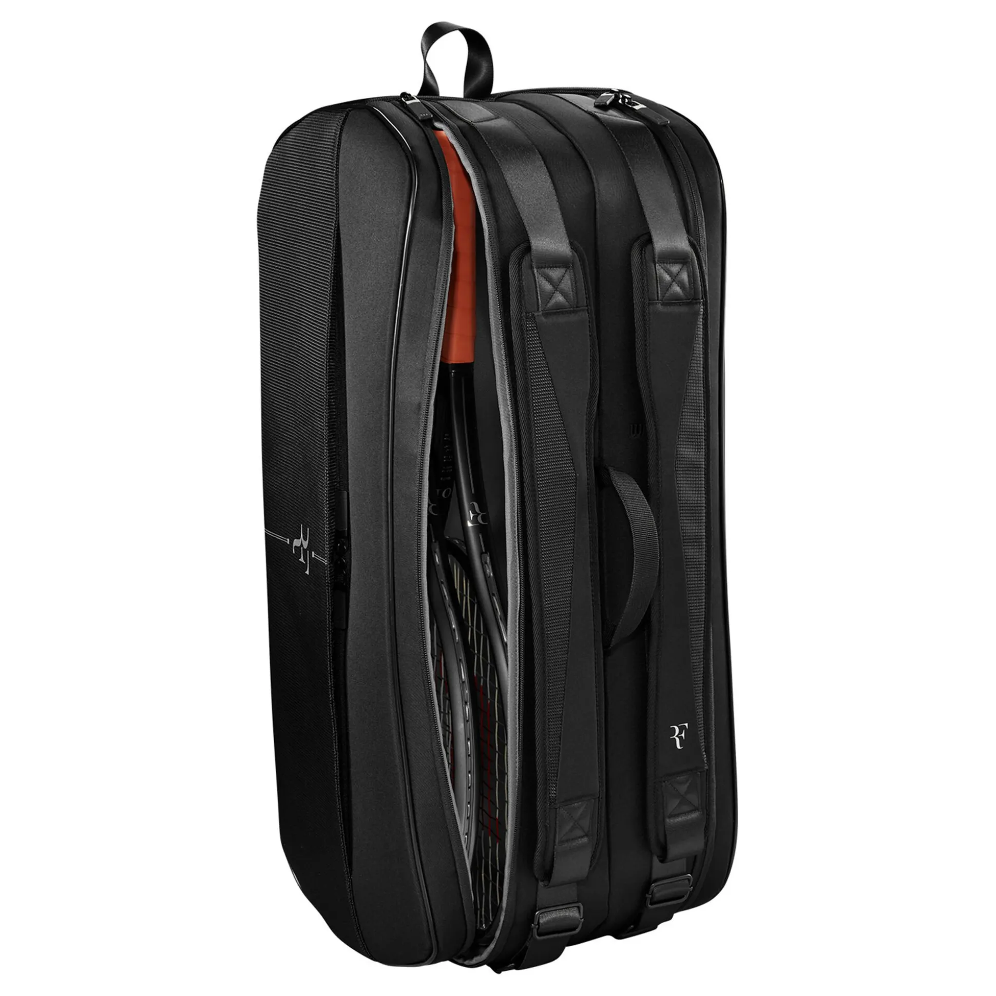 Outlet RF Tournament Racket Bag 9 Pack - Black Racket Bags
