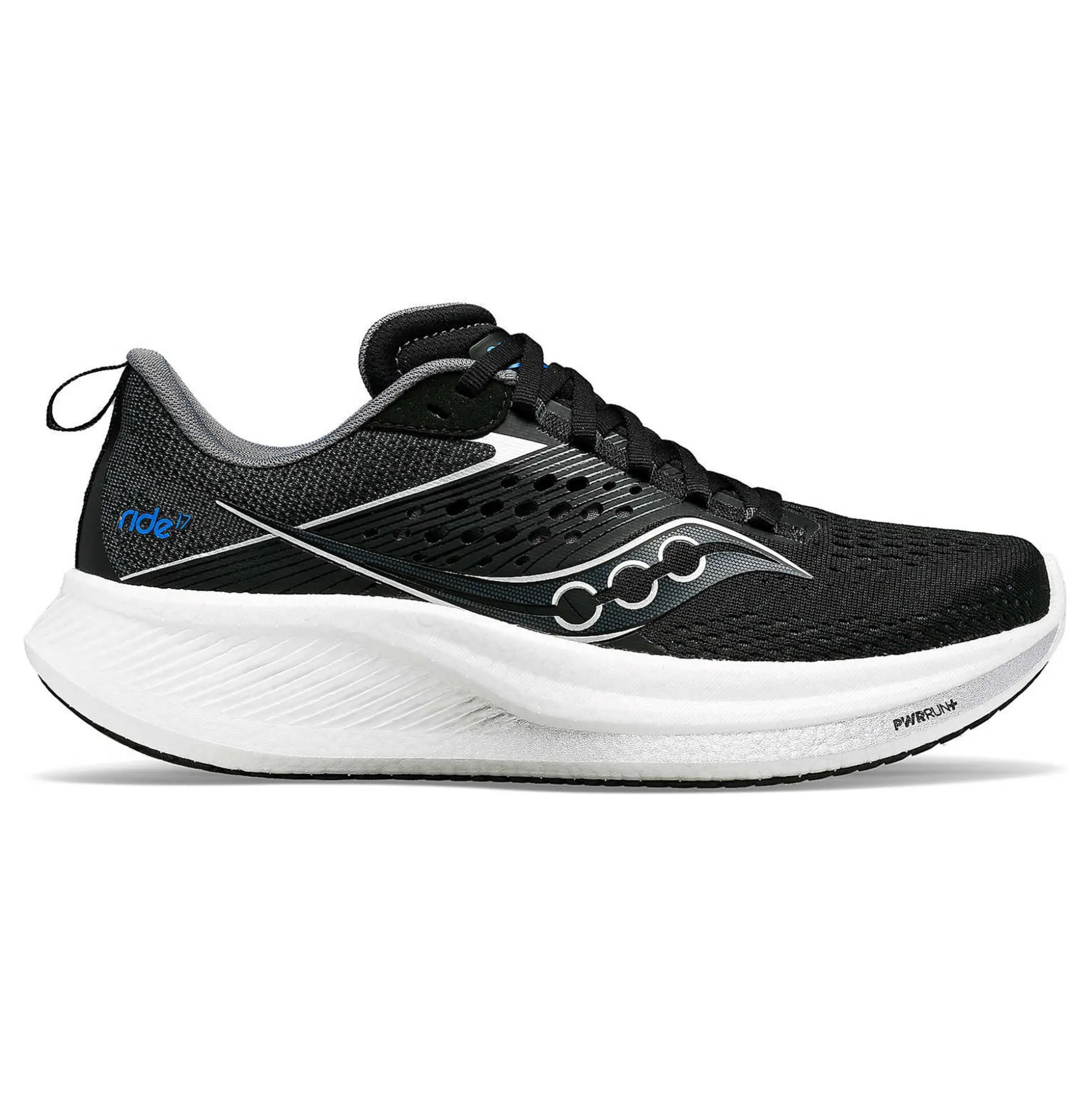 Online Ride 17 Neutral Running Shoe Men - Black, White Running Shoes