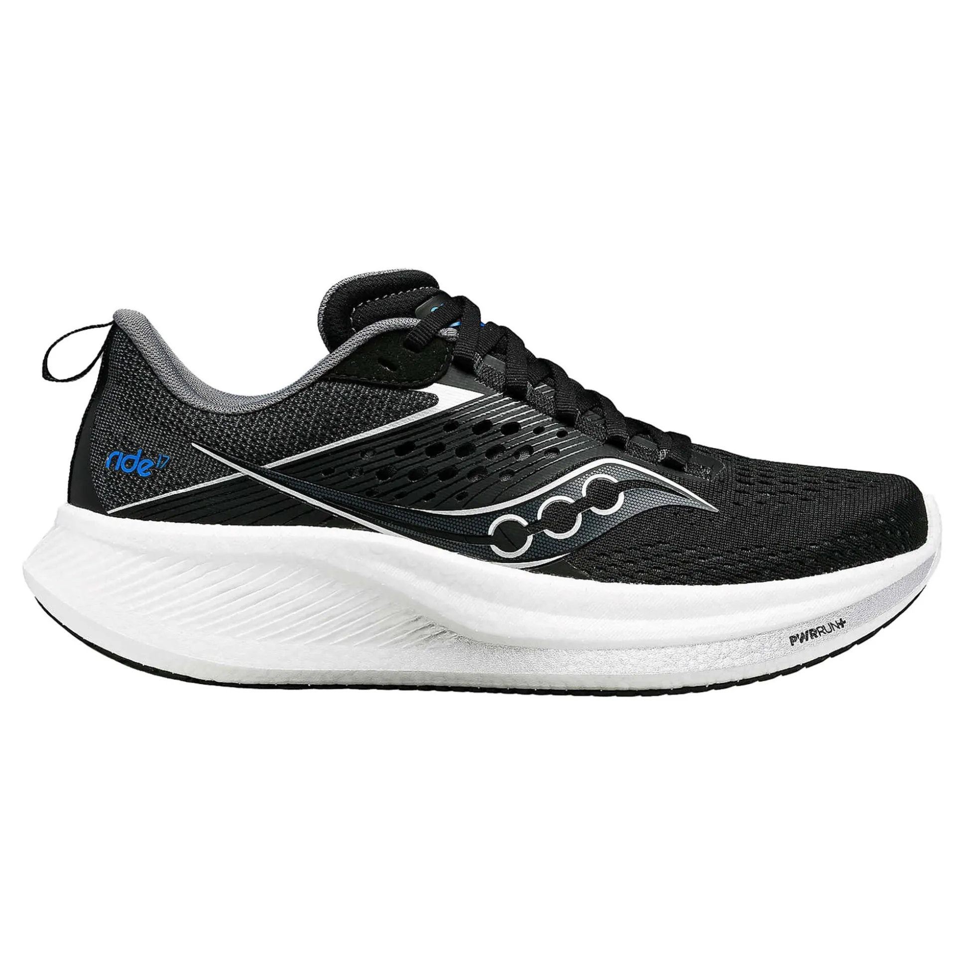 Sale Ride 17 Neutral Running Shoe Women - Black, White Running Shoes