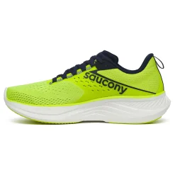 Store Ride 17 Neutral Running Shoe Men - Lemon, Blue Running Shoes