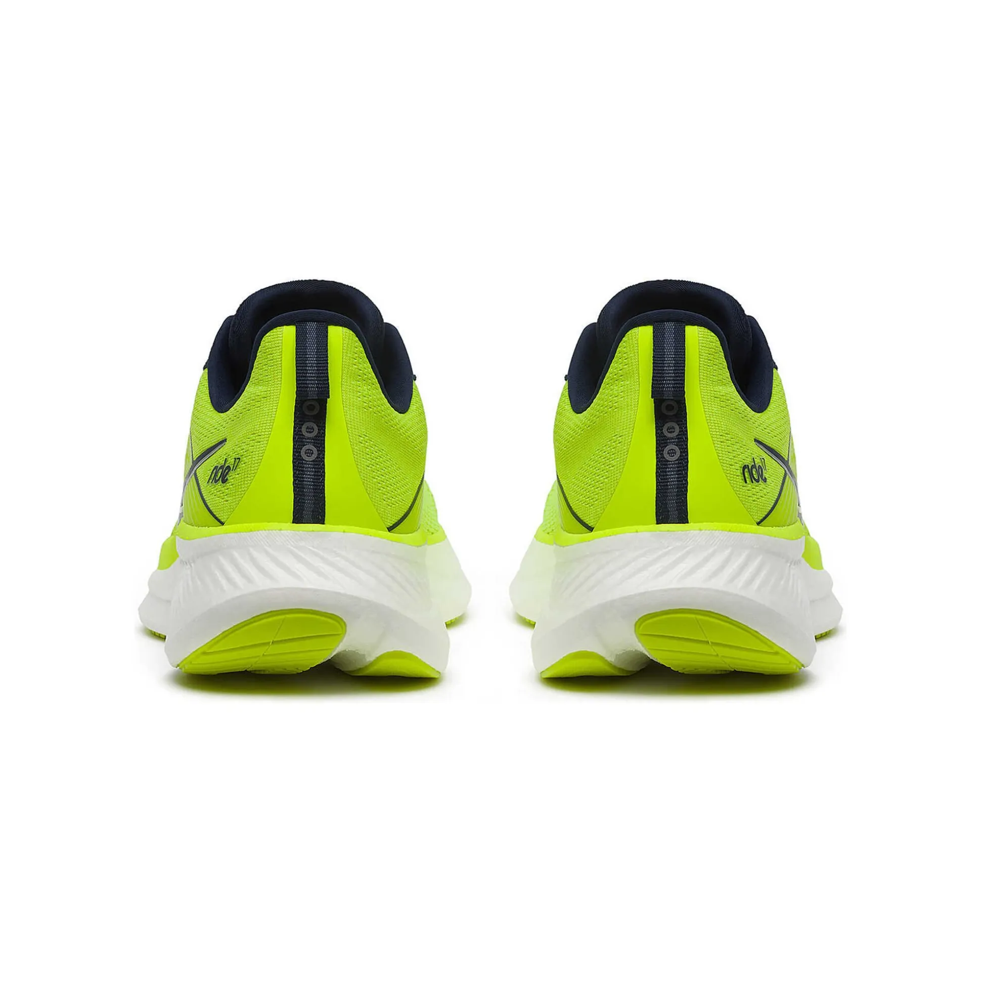Store Ride 17 Neutral Running Shoe Men - Lemon, Blue Running Shoes