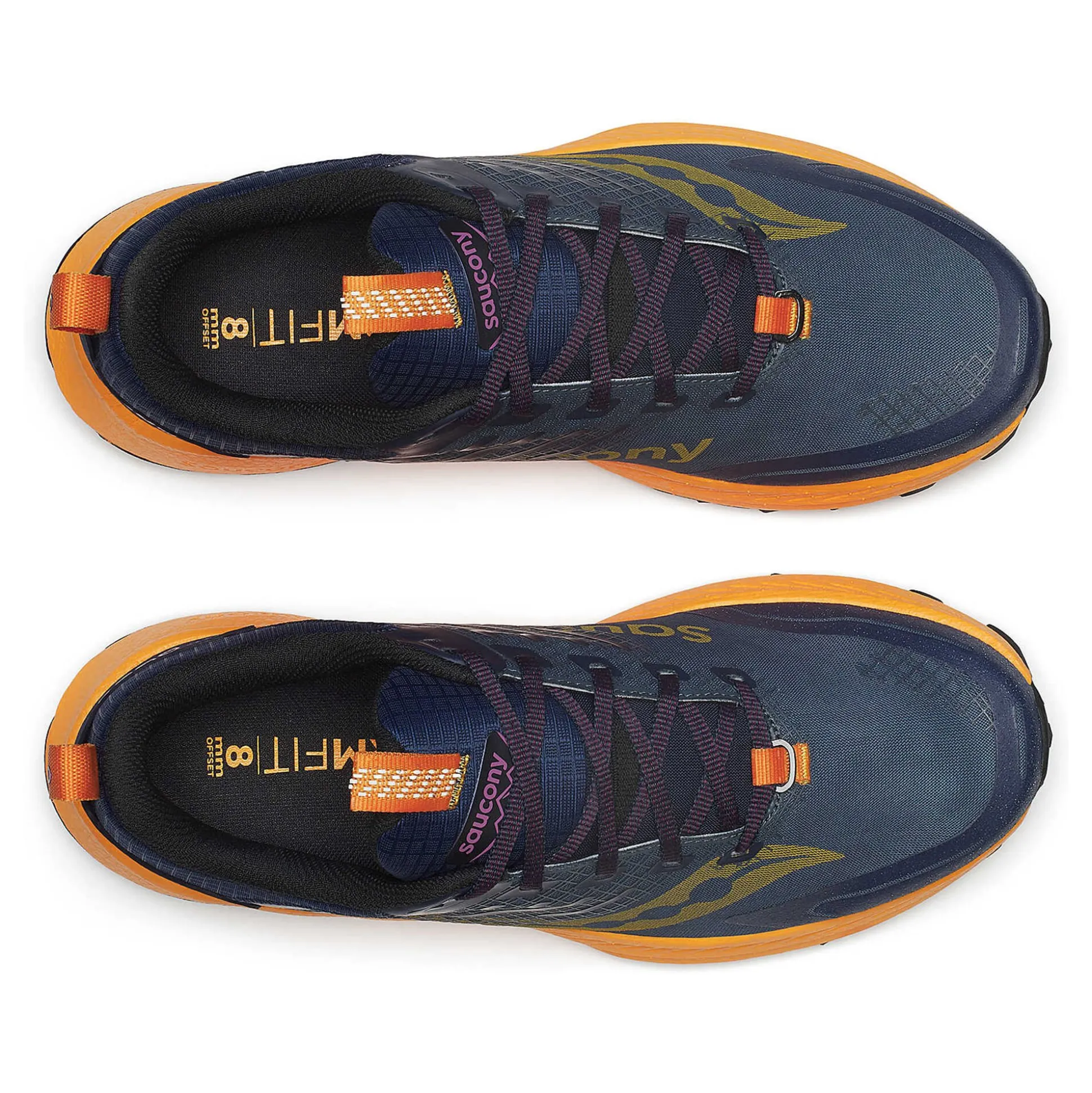Outlet Ride TR2 GTX Trail Running Shoe Men - Dark Blue, Orange Running Shoes