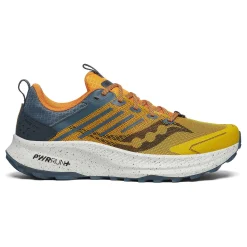 Fashion Ride TR2 Trail Running Shoe Men - Yellow, Blue-gray Running Shoes