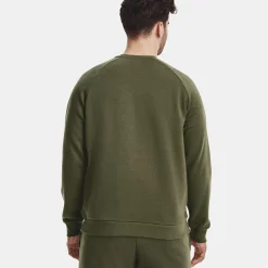 Hot Rival Crew Sweatshirt Men - Dark Green Hoodies & Sweaters