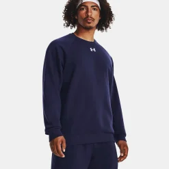 New Rival Crew Sweatshirt Men - Dark Blue Hoodies & Sweaters