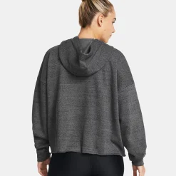 Cheap Rival Terry OS Hoody Women - Dark Grey Hoodies & Sweaters