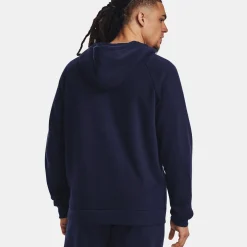 Cheap Rival Zip Hoodie Men - Dark Blue Jackets