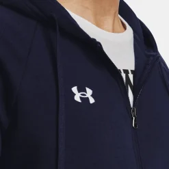 Cheap Rival Zip Hoodie Men - Dark Blue Jackets