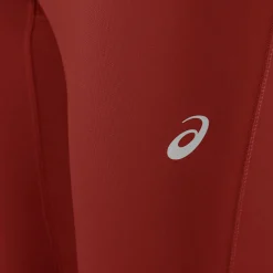 Hot Road High Waist Running Tights Women - Dark Red Running Clothing