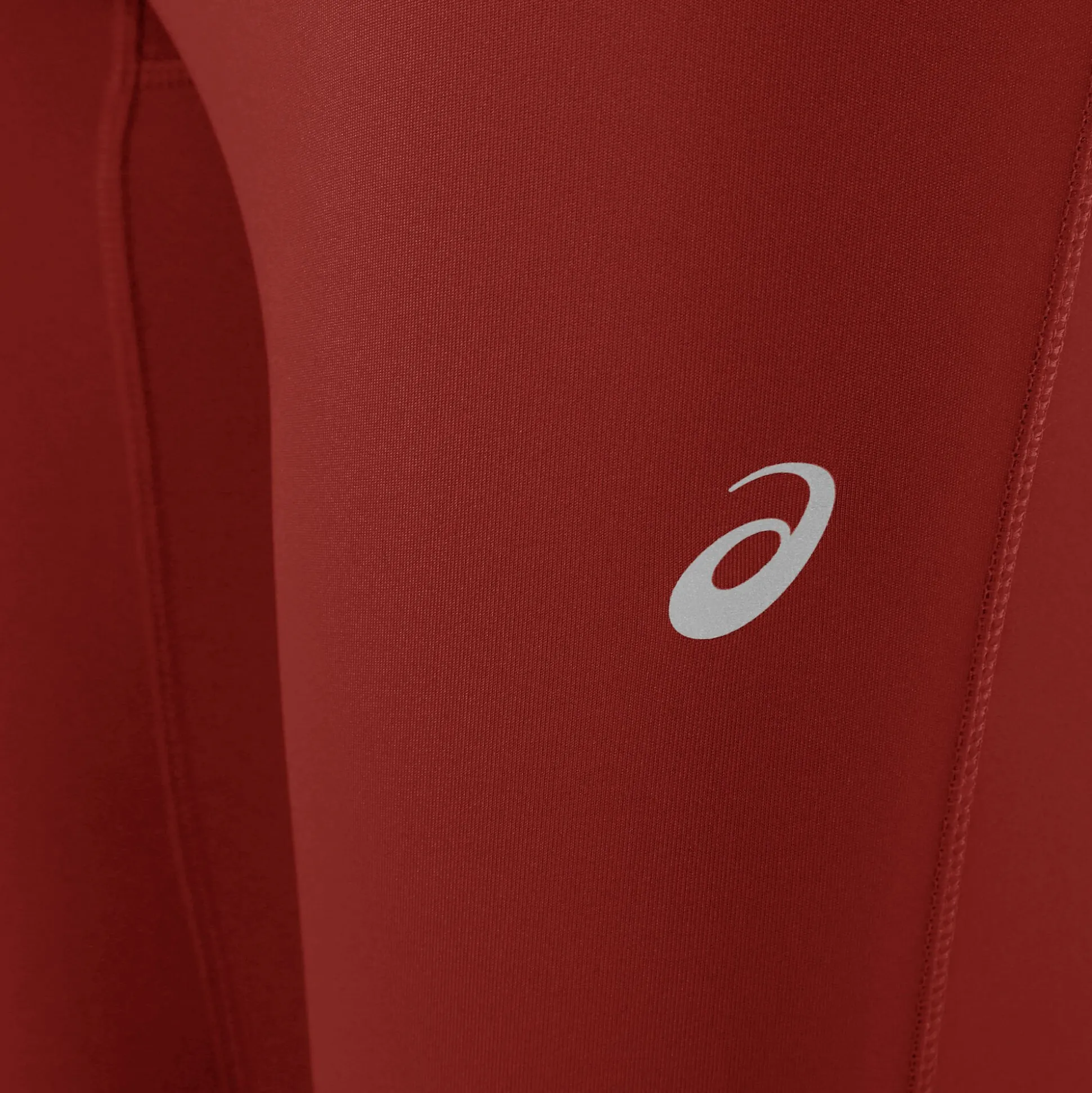 Hot Road High Waist Running Tights Women - Dark Red Running Clothing