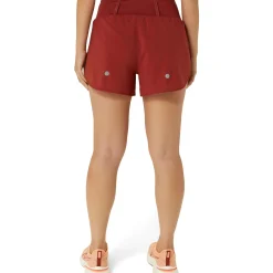 Hot Road 3.5In Running Shorts Women - Dark Red Running Clothing