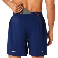 Store Road 2-N-1 7In Running Shorts Men - Dark Blue Running Clothing