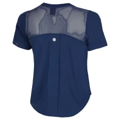 Shop Road Running Shirt Women - Dark Blue Running Clothing
