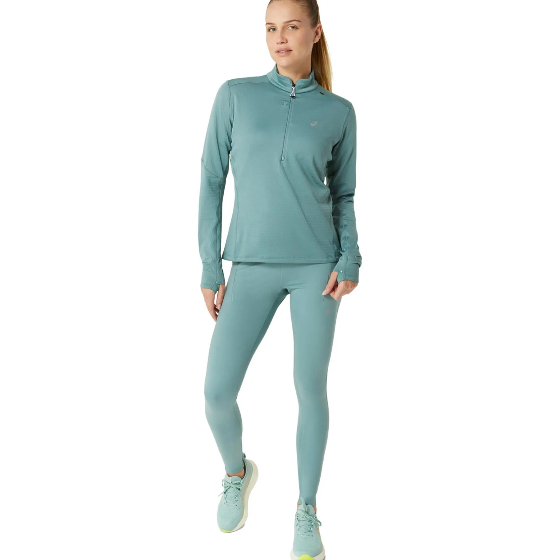 Best Road Winter 1/2 Zip Mid Layer Running Shirt Women - Running Clothing