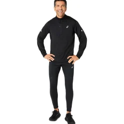 Cheap Road Winter 1/2 Zip Running Shirt Men - Running Clothing