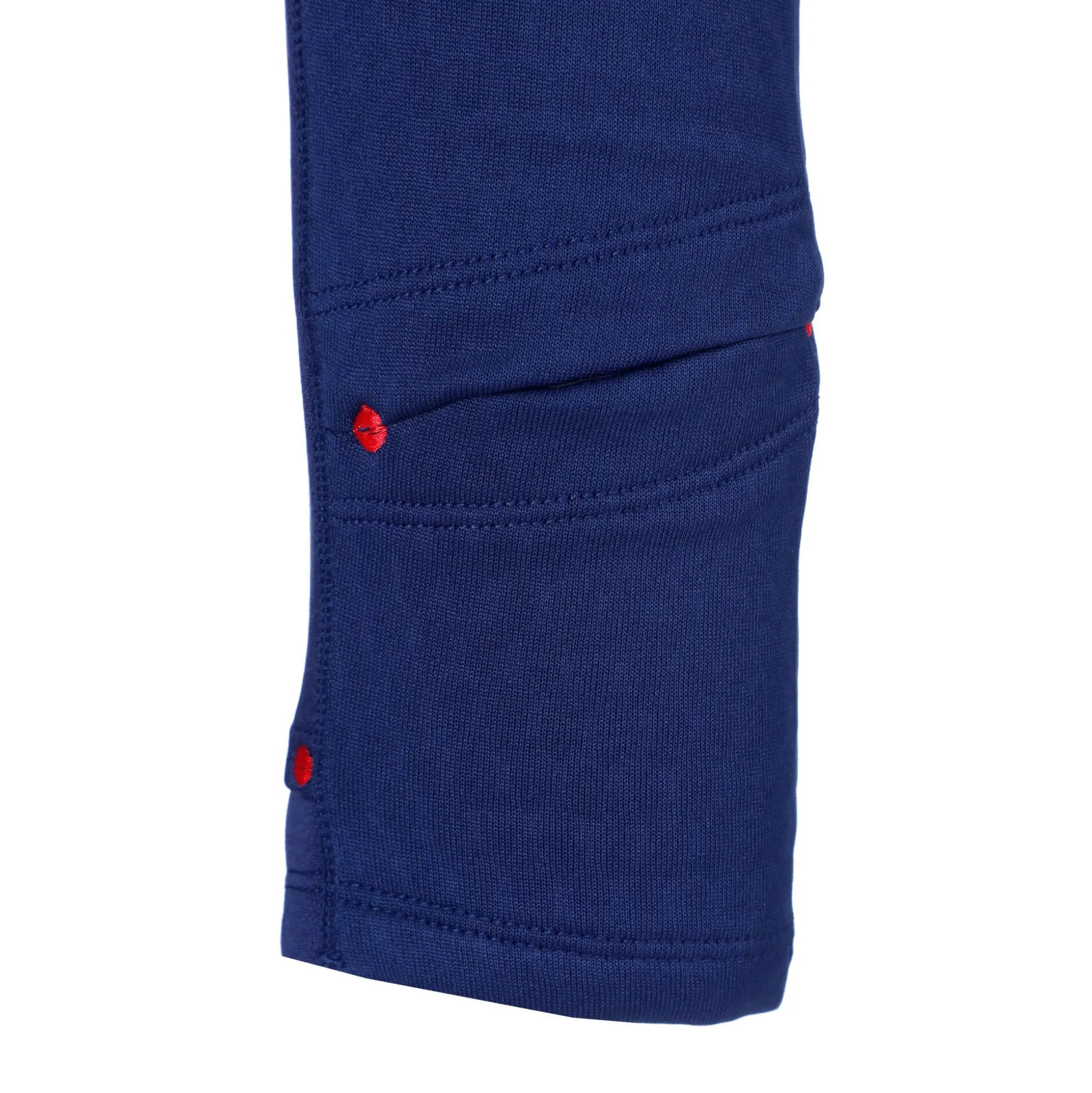Best Sale Road Winter 1/2 Zip Running Shirt Men - Dark Blue Running Clothing