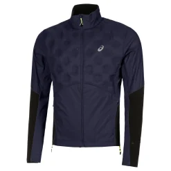 Online Road Winter Running Jacket Men - Dark Blue Running Clothing