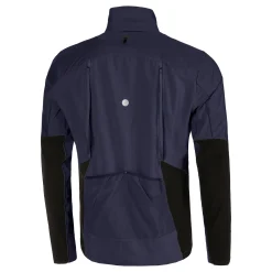 Online Road Winter Running Jacket Men - Dark Blue Running Clothing