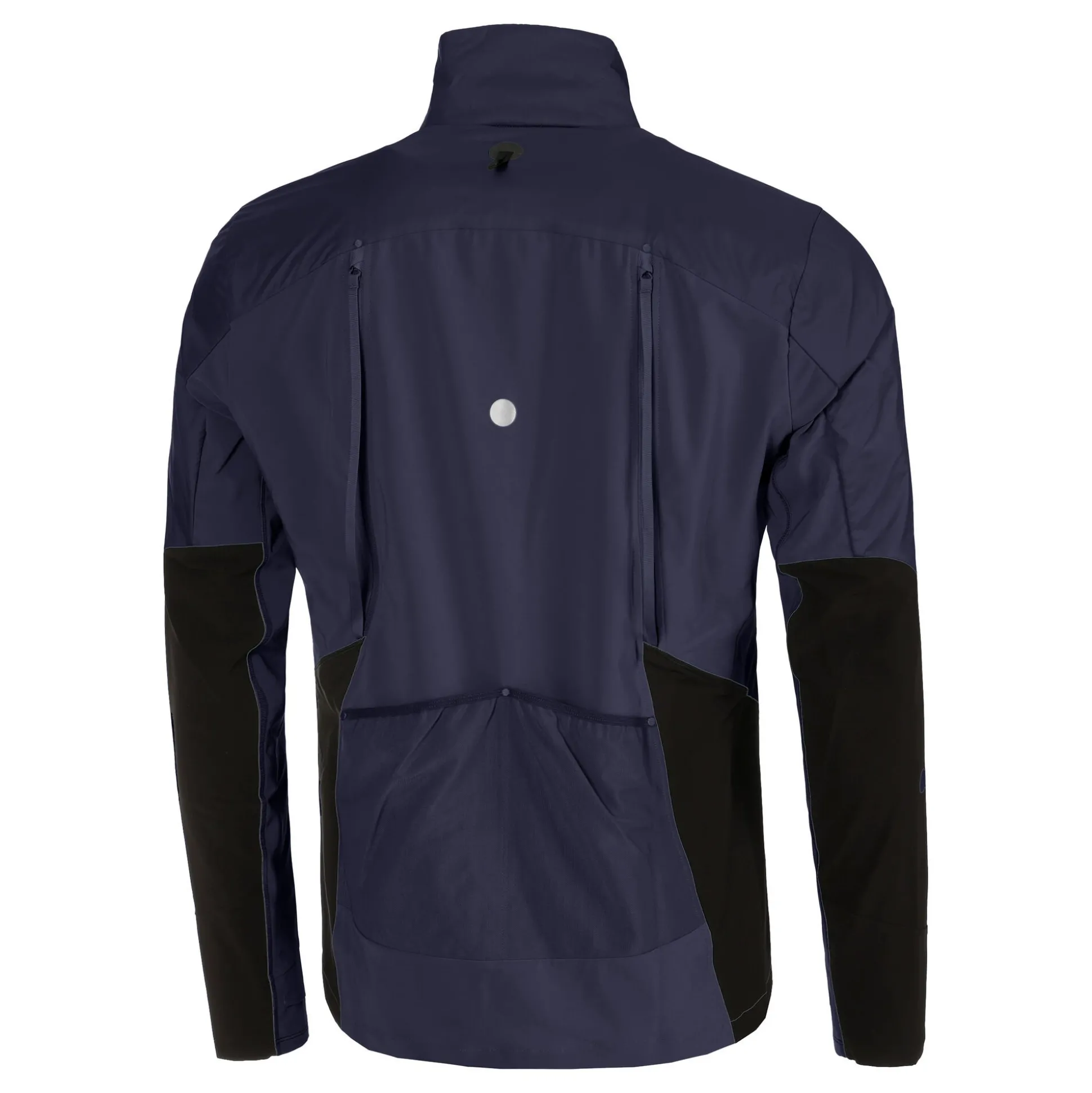 Online Road Winter Running Jacket Men - Dark Blue Running Clothing