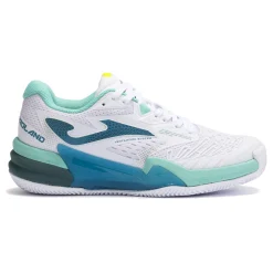 New Roland Clay Court Shoe Women - White, Mint Clay Court Shoes