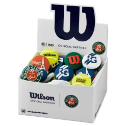 Clearance Roland Garros 2022 Dampener Box Of 50 Pcs - Blue, Orange Racket Accessories