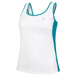 New Romi Tank Top Women - White, Petrol Tops