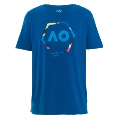 Flash Sale Round Logo T-Shirt Men - Blue, Multicoloured Shirts