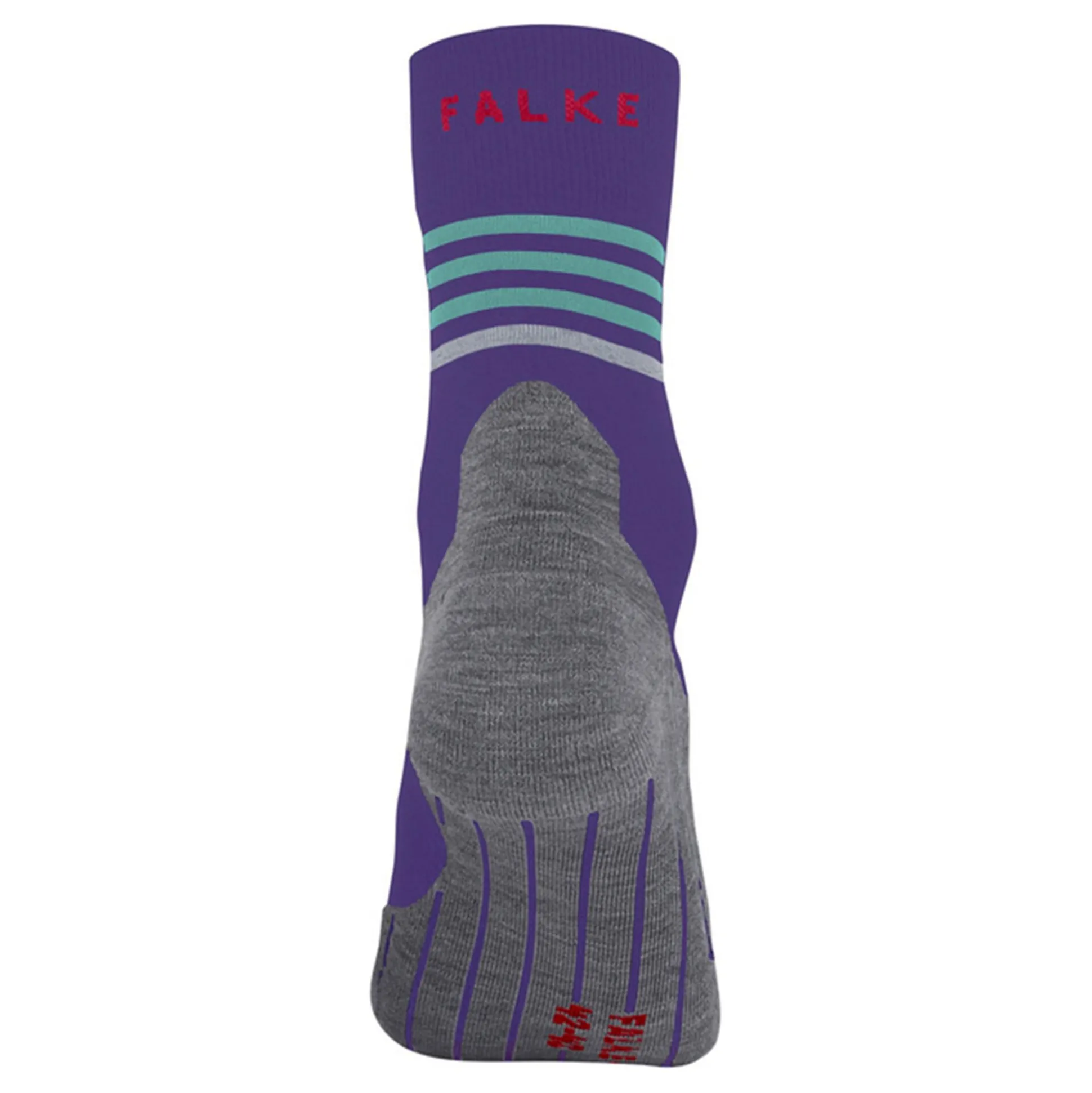 Cheap RU4 Endurance Reflect Running Socks Women - Violet, Grey Running Clothing