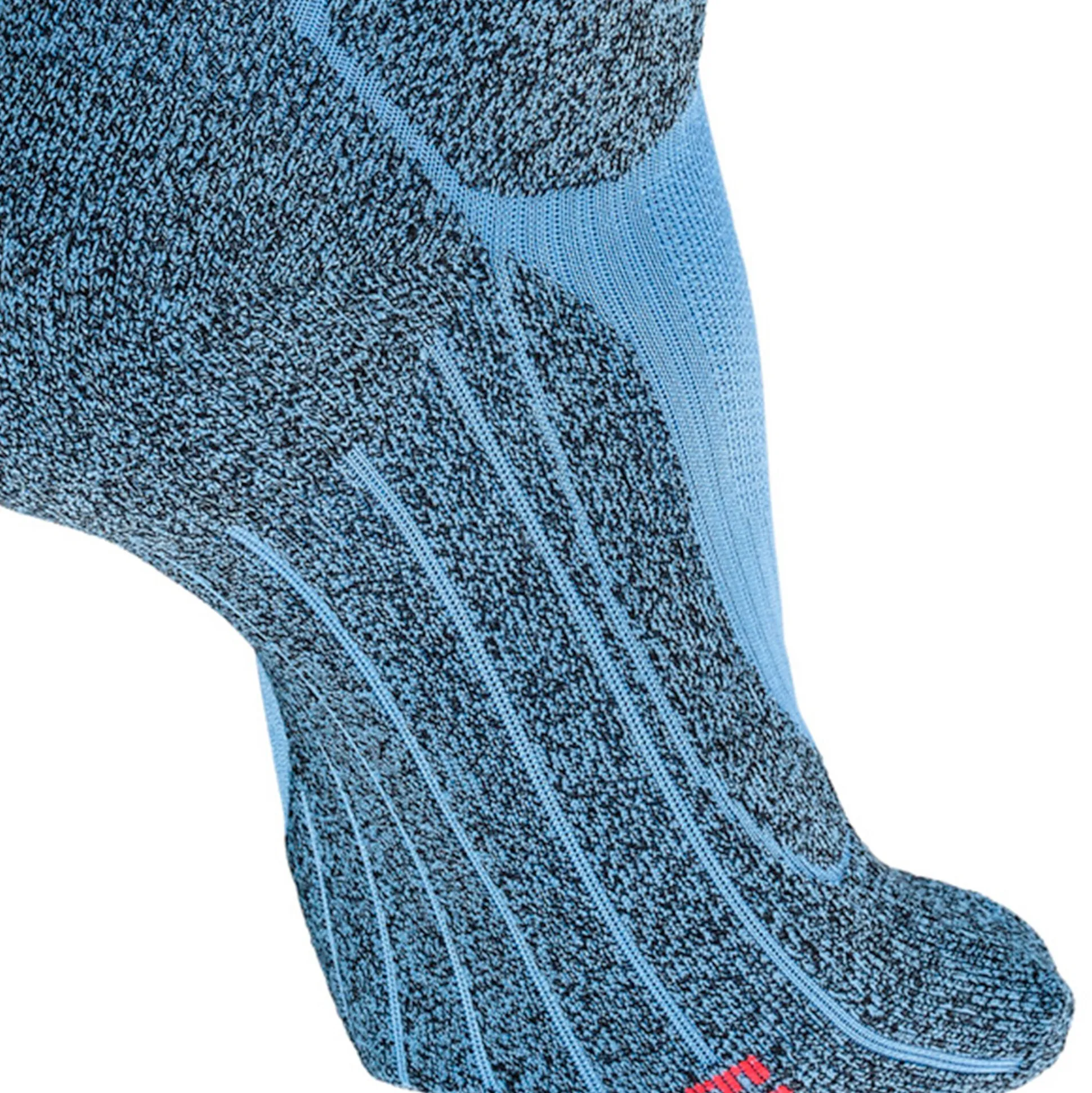Shop RU Trail Running Socks Women - Light Blue Running Clothing