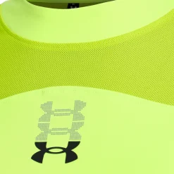 Hot Run Anywhere Crop Running Shirt Women - Green, Black Running Clothing