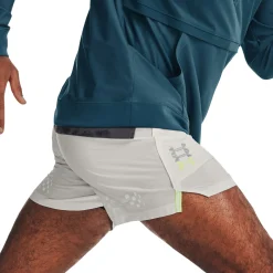New Run Anywhere Shorts Men - Grey, Green Running Clothing|Shorts
