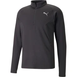 Cheap Run Cloudspun Knit Half-Zip Long Sleeve Men - Shirts