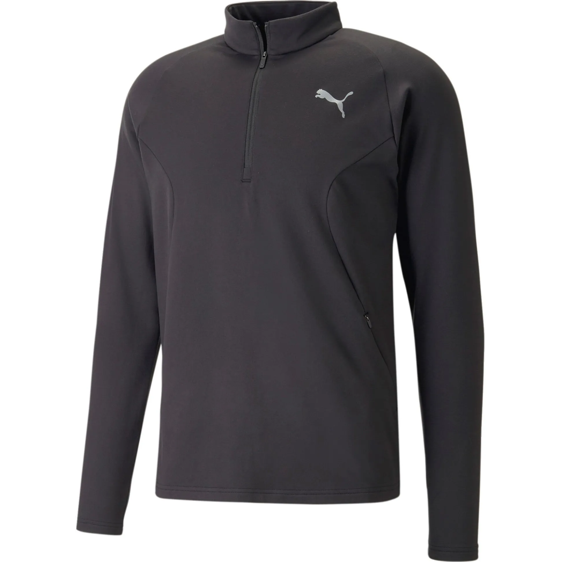 Cheap Run Cloudspun Knit Half-Zip Long Sleeve Men - Shirts