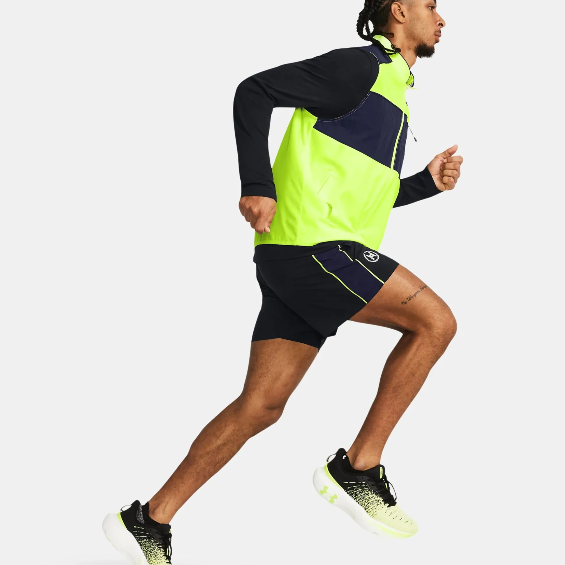 Cheap Run Everywhere Shorts Men - Black, Dark Blue Running Clothing|Shorts