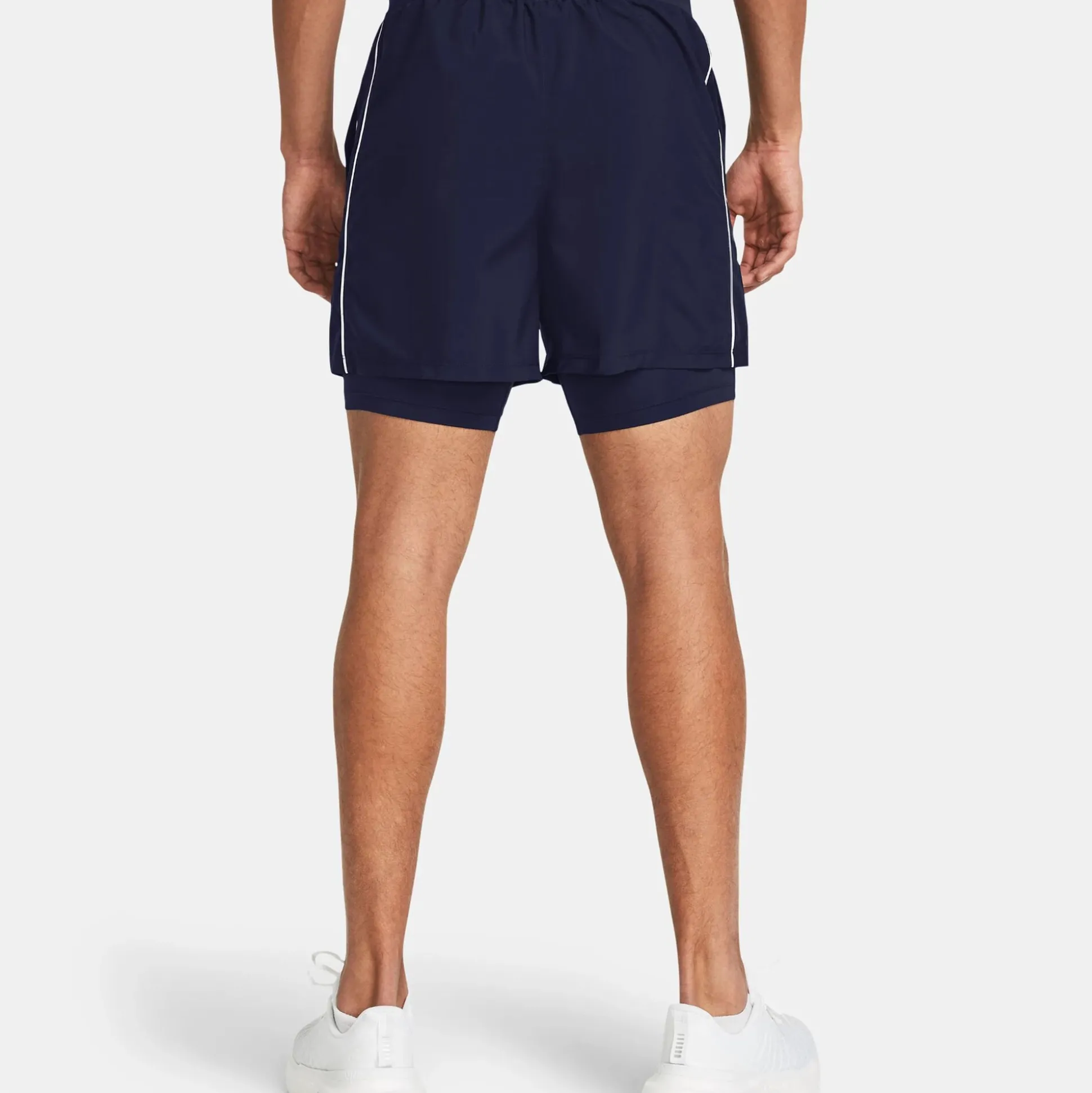 Online Run Everywhere Shorts Men - Dark Blue, Black Running Clothing|Shorts